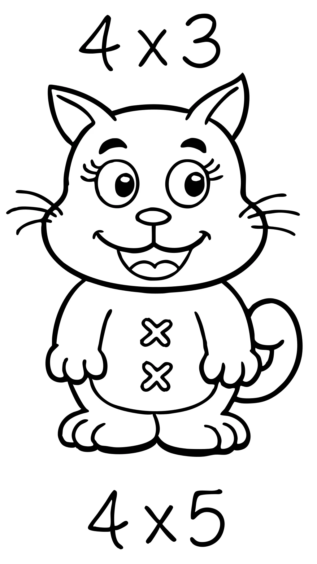 multiplication coloring pages